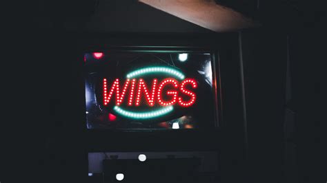 Download wallpaper 1920x1080 wings, lights, glow, words full hd, hdtv ...