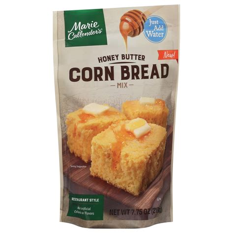 Marie Callender's Restaurant Style Honey Butter Corn Bread Mix 7.75 oz ...