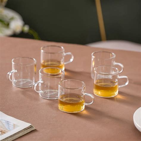 Transparent Cup Set of 6