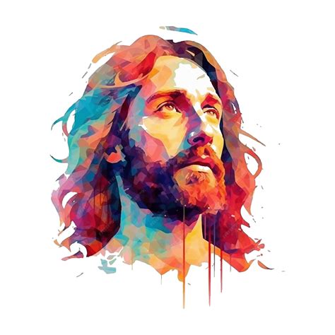 Premium Vector | Vector illustration of jesus christ