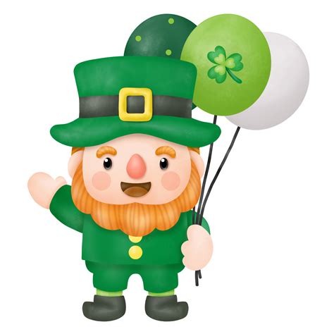 St. Patrick's Day watercolor Clipart, 11026823 PNG