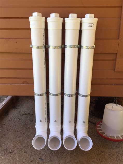 Pvc diy chicken feeder - hisawm