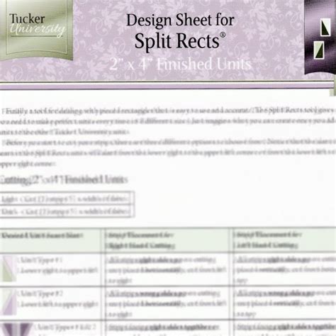 Image result for Deb Tucker Split Recs Tutorial