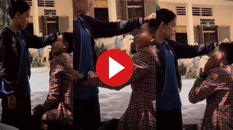 Girlfriend Slaps Boyfriend Viral Video | அட கடவுளே! காதலனை நடுரோட்டில் ...