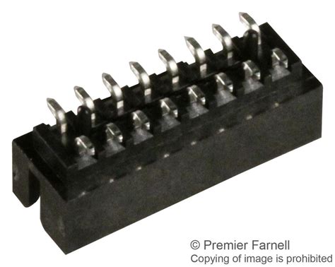 Buy MOLEX 2.00mm Pitch Milli-Grid Header, SMT, Vertical, Shrouded, 16 ...
