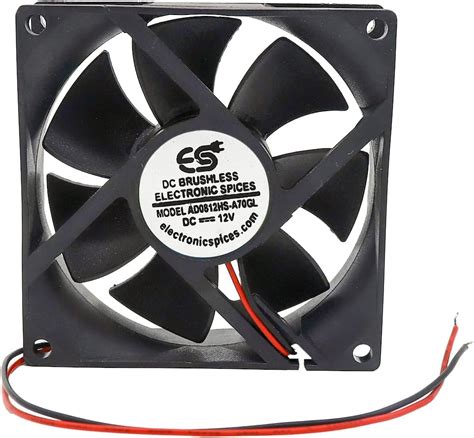 Computer Cabinet Cooling Fan 120mm 5inch 12V with Molex SMPS Connector ...