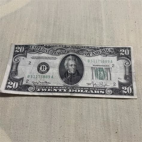 Billete De 20 Dolares 2023