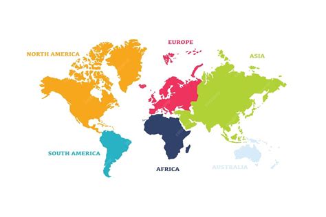 World Continent Map 的图像结果