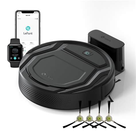LEFANT M210P Robot Vacuums, 120mins Runtime, 6 Cleaning Modes, Self-Ch ...