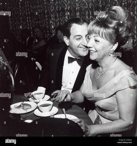 DANNY THOMAS with wife Rose Marie Cassaniti at Zsa Zsa Gabor's party ...