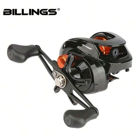 BILLINGS 18+1 Stainless Steel Bearing Baitcasting Reel,17.6LB Max Drag ...