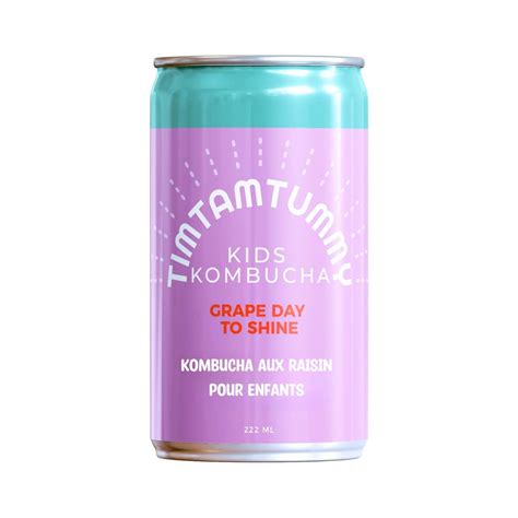TIM TAM TUMMY Organic Kids Kombucha Grape Day To Shine at NaturaMarket