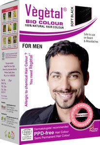 VEGETAL Bio Beard Hair Color , Soft Black - Price in India, Buy VEGETAL ...