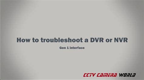 Image result for DVR Problems