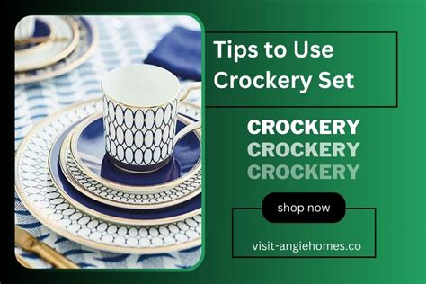 Everything About Crockery Set - Angie Homes – ANGIE HOMES