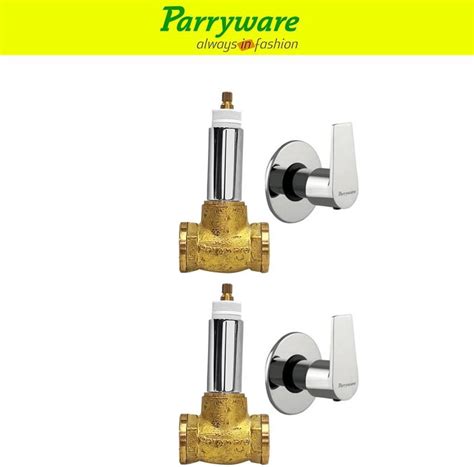 Parryware Concealed Stop Valve 15 mm Praseo Series set of 2 pic 028 ...