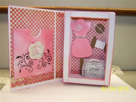 Image result for Handmade Shadow Box Card