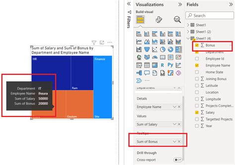 How to Create Power BI TreeMap 的图像结果