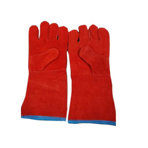 saba Leather Safety Hand Gloves (Pack Of 2, Red) : Amazon.in ...