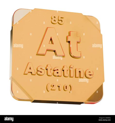 Digital illustration chemical periodic Cut Out Stock Images & Pictures - Alamy