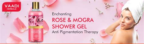 Buy Vaadi Herbals Enchanting Shower Gel, Rose and Mogra, 300g (Pack of ...