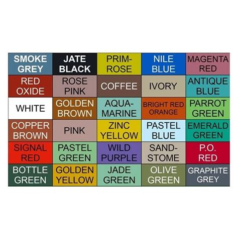 30 Opaque Resin Pigment Colors Set Combo