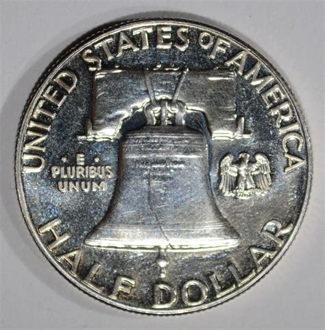 1957 FRANKLIN HALF DOLLAR PROOF GEM