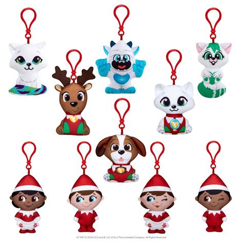 Plushee Pals Mini Clips Reindeer