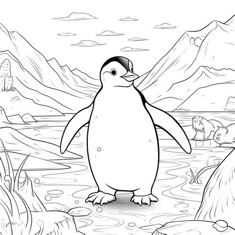Free Printable Coloring Pages Penguins