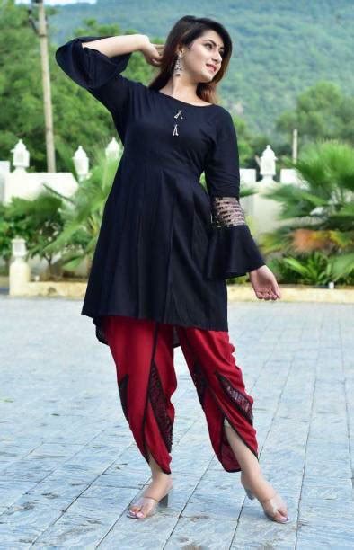 Dhoti Kurtis - Buy Dhoti Style Kurtis Online For Women at Best Prices ...
