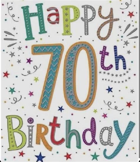 70th birthday wishes and birthday card messages by – Artofit