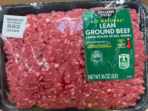 Ground Beef Calories Lean at Barbara Bowles blog