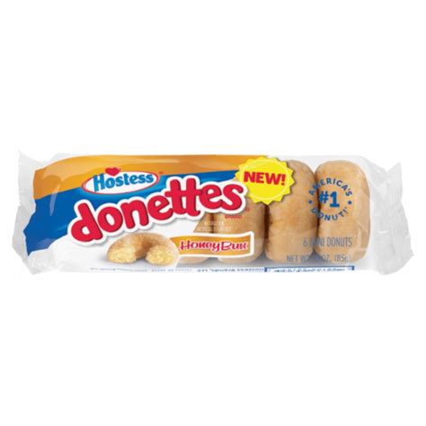 Buy Hostess Honey Bun Donettes USA (10 x 85g) | The Kandy King