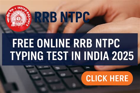 Free Master Online RRB NTPC Typing Practice in India 2026 — Boost Speed ...
