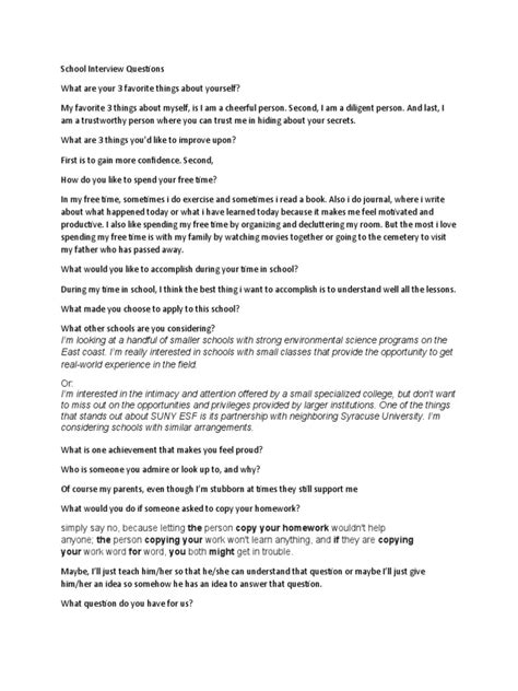 Image result for Interview Questions for Students