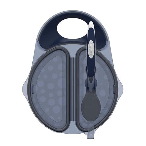 Dr. Brown’s™ Travel Fresh™ Bowl and Spoon - Dark Blue – Dr. Brown's India