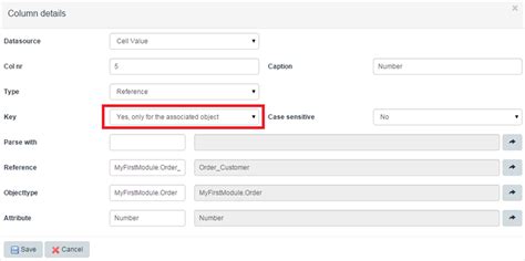 Data Model Excel Mendix 的图像结果
