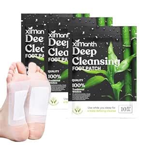 30 Pcs Detox Foot Patches, Feet Detox Patch, Detoxing Foot Patch for ...