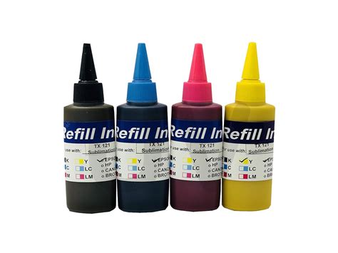 UV INFOTECH Refill Sublimation Ink B Grade Compatible for EPSON TO731N ...
