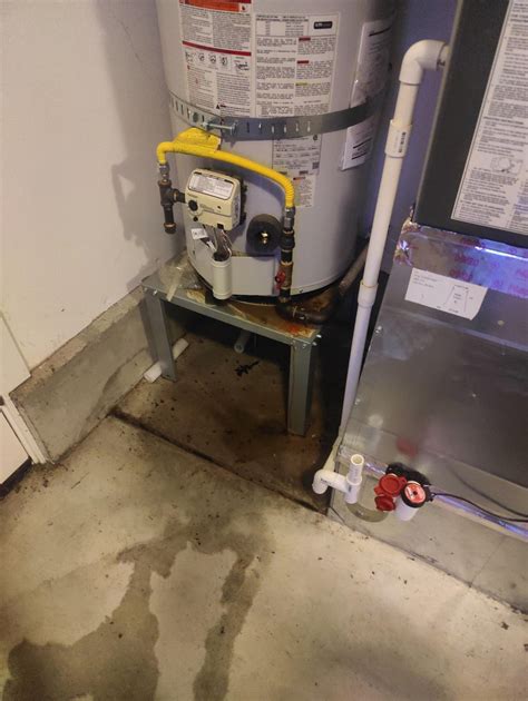 Leaking water heater, about 1 cup a minute. How fked am I? : r/Plumbing