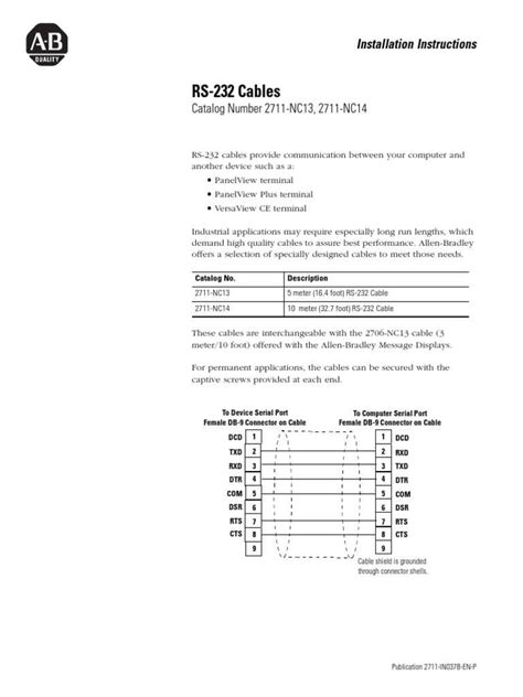 Image result for PanelView 550 Programming Cable
