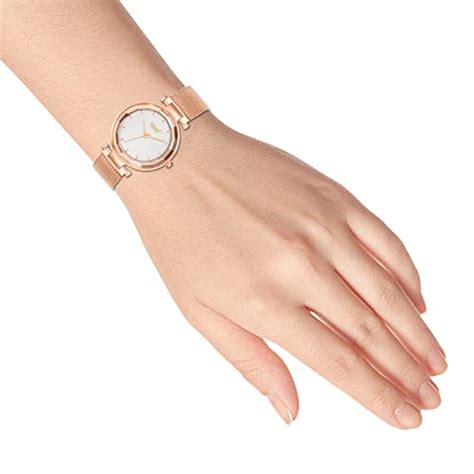 Buy Ajanta Quartz Women's Branded Analogue Stainless Steel Mesh Band ...