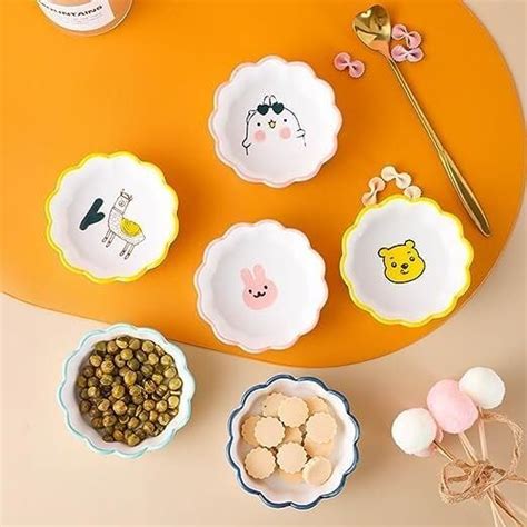 Buy Swilak Ceramic Dipping Bowl Set for Kitchen Dining, Dipping Bowl ...