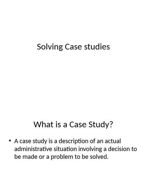 Image result for Theproblem Solving Case Study