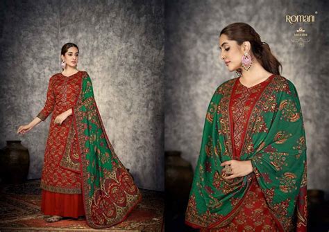 ROMANI AFREEN PASHMINA WINTER WEAR SUIT SURAT WHOLESALER