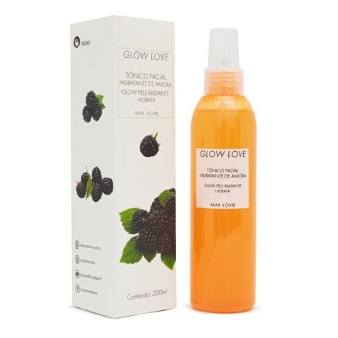 Tônico Facial Hidratante de Amora Glow Love Max Love 200ml Max Love