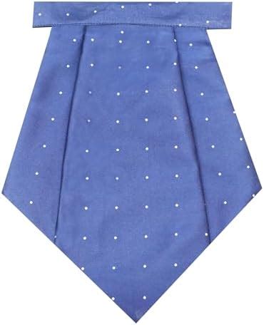Buy LEONARDI Mens printed Light Blue Cravat | pack of 1 | Size -12 x 9 ...