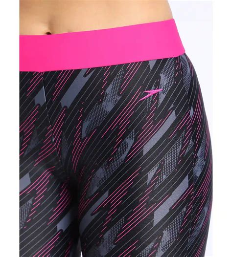 Buy Speedo Hyperboom Contrast Swim Capri Black-Electric-Pink-Usa ...