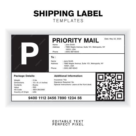 Shipping Label Design 的图像结果