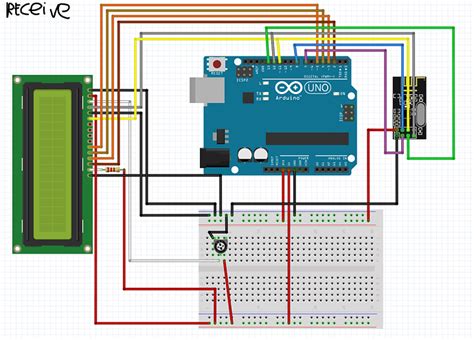 Image result for Arduino nRF24L01 with LCD
